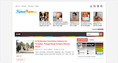 Desktop Screenshot of kabarpapua.net